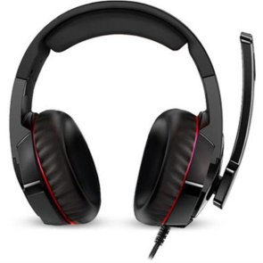 Гарнітура накладна ReaL-EL GDX-7800, Black/Red ( Gaming )