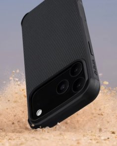 Чохол Pitaka for Apple iPhone 17 Pro - Aramid ProGuard Twill Black/Grey (KI1701MGP)