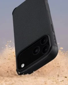Фото: Чохол Pitaka for Apple iPhone 17 Pro - Aramid ProGuard Twill Black/Grey (KI1701MGP) № 6 | KTC