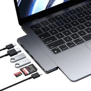 Фото: USB-хаб Satechi Pro Hub Slim Space Gray (ST-HUCPHSM) № 5 | KTC