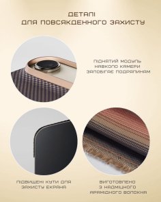 Чохол-накладка Pitaka для Apple iPhone Air - Ultra-Slim Sunset