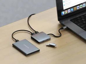 Фото: USB-хаб Satechi 4 ports with PD Space Grey (ST-H4CPDM) № 6 | KTC