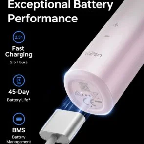 Фото: Електрична зубна щітка Laifen Wave Pink Alum (1TB91-A-EU-PK-001) № 8 | KTC