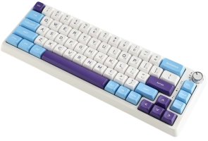 Клавіатура KZZI K68 Pro Rainbow Switch ENG/UKR WL/BT/USB Blue Sea (6977534870468)