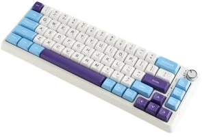 Фото: Клавіатура KZZI K68 Pro Rainbow Switch ENG/UKR WL/BT/USB Blue Sea (6977534870468) № 2 | KTC