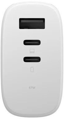 Зарядний пристрій Native Union Fast GaN Charger PD 67W White (FAST-PD67-WHT-2CA)