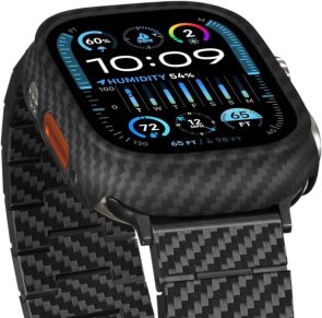 Чохол Pitaka для Apple Watch 10 42mm - Air Black/Grey