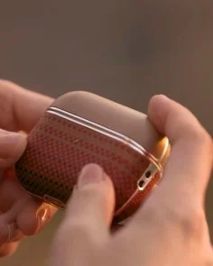 Фото: Чохол Pitaka for Airpods 4th Gen - Aramid Fiber Magnetic Sunset (APM2405) № 11 | KTC