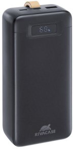 Батарея універсальна RivaCase RivaPower VA1083 30000mAh, 1xUSB, 2xType-C, 65W, Black