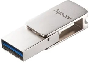 Фото: Флешка USB Apacer AH181 64Gb Silver (AP64GAH181S-1) № 4 | KTC
