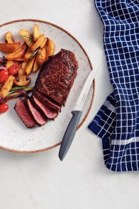 Ніж кухонний для стейку Tramontina PLENUS 11.6cm Grey (23410/165)