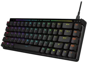 Фото: Клавіатура ASUS ROG Falchion Ace HFX Magnetic Switches 68key USB Black (90MP03VE-BKMA00) № 3 | KTC