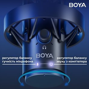 Мікрофон BOYA K5-02 RGB Black (BOYA K5-02)