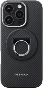 Тримач Popsocket Pitaka MagEZ Grip 3 Twill 600D Black/Grey