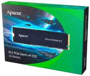 SSD-накопичувач Apacer AS2280Q4X 2280 PCe 4x4 NVMe 1.4 1TB (AP1TBAS2280Q4X-1)