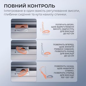 Крісло SIHOO Doro C300 Pro with Footrest White (DORO-C300-PRO-M102-JT)