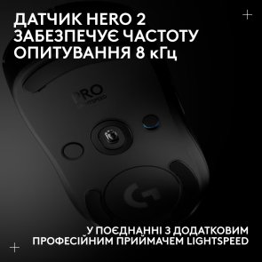 Миша Logitech G Pro 2 Lightspeed 8kHz Upgrade Inside Wireless Black (991-000559)