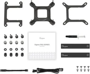 Фото: Система рідинного охолодження Ocypus Sigma L24 Pro BK (SIGMA-L24-BK2ANWL00P-GL) № 4 | KTC