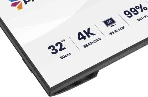 Фото: Монітор iiyama HB3201UHSNP-B1 - 31.5" IPS / 3840×2160 / 60 Гц / Pivot / HAS № 7 | KTC