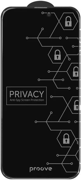 Захисне скло Proove for Apple iPhone 12/12 Pro - Privacy (PGPPRI12P001)