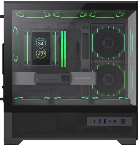 Корпус Gamemax VISTA 2 MB Black with window