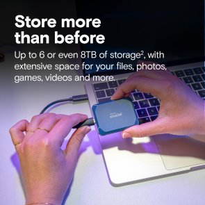 Зовнішній SSD-накопичувач Crucial X10 1TB Blue (CT1000X10SSD9)