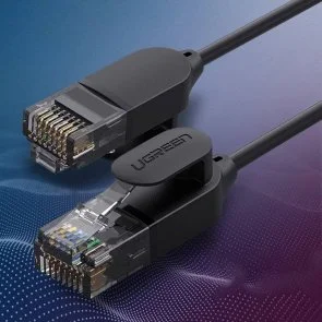 Фото: Патч-корд UGREEN Cat.6a UTP RJ45 OD2.8 5m Black (70654) № 3 | KTC