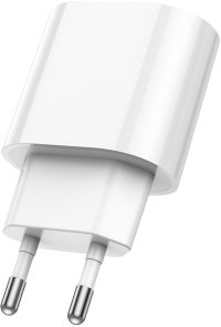 Мережевий зарядний пристрій Hoco C109A Fighter 1xUSB, 10.5W, White