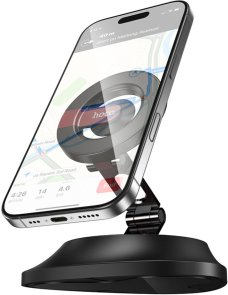 Кріплення для мобільного телефону Hoco H90 Tower Folding Ring Magnetic Car Holder (6942007662635)