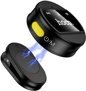 Мікрофонна система Hoco L21 Charm Wireless Microphone Lightning, Black