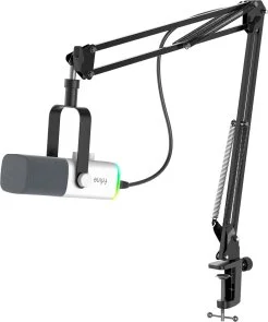 Фото: Мікрофон Fifine AM8TW USB/XLR White № 2 | KTC
