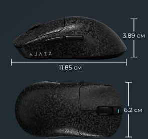 Фото: Миша Ajazz AJ199 Carbon WL/BT/USB Black (AJ199-B) № 13 | KTC