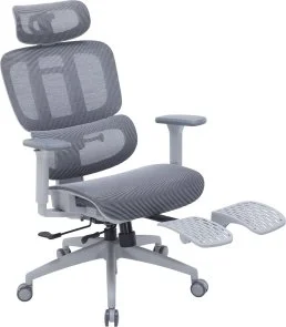 Фото: Крісло OfficePro Skyline Footrest OC750 Gray/Dark Gray (OC750-G-DG-DG) № 4 | KTC