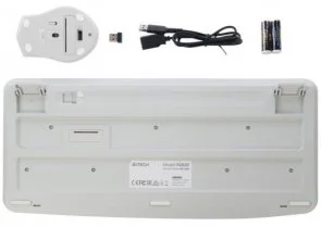 Фото: Комплект клавіатура+миша A4tech FG2500S Plus Wireless White (FG2500S Plus White) № 7 | KTC