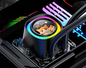 Система рідинного охолодження ID-COOLING FX360 LCD PE