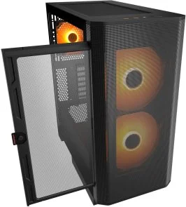 Фото: Корпус Cougar Airface Flo RGB Black with window (AIRFACE FLO RGB) № 2 | KTC
