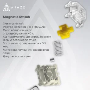 Фото: Клавіатура Ajazz AK680 Max Magnetic Switch RGB WL/BT/USB Black (AK680-M-BGY-A) № 4 | KTC