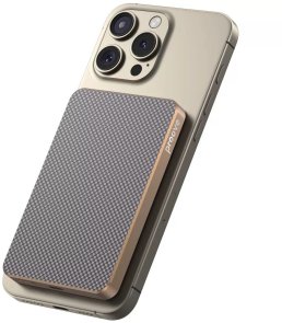 Батарея універсальна Proove Carbon Slim 5000mAh 20W/Qi 15W Sunflare (PBCS20010050)