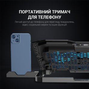 Підставка для ноутбука GamePro CP627 Black