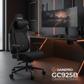 Крісло GamePro GC925B Fabric Black