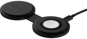Фото: Бездротова зарядна станція Satechi OntheGo 2-in-1 Black (ST-QTG21K) № 2 | KTC
