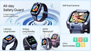 Смарт годинник Mibro Z5 GPS Blue (XPSWZ002B)