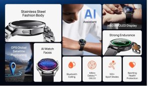 Смарт годинник Mibro GT 46mm Silver (XPAW026S)