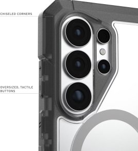 Чохол UAG for Samsung S26 Ultra - Trooper with Magnet Clear/Ash (214516114G31)