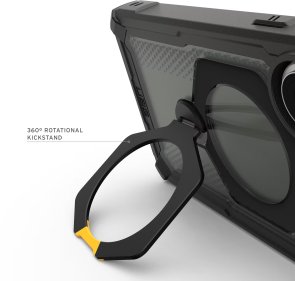 Чохол UAG for Samsung S26 Ultra - Plasma XTE 360 with Magnet Black/Pop Heritage Yellow (214525114040)