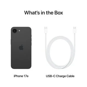 Фото: Смартфон Apple iPhone 17e 256GB Black (MHRV4) № 8 | KTC