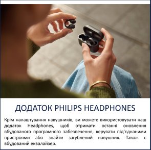 Навушники Philips TAQ2000BK/00 Black