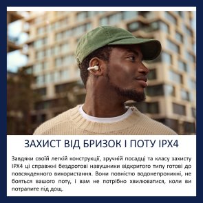 Навушники Philips TAQ2000WT/00 White