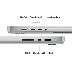 Фото: Ноутбук Apple MacBook Pro 16.2 2026 M5 Pro 20GPU Silver (Z1MV0016W) № 7 | KTC