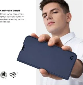 Фото: Чохол ArmorStandart for OPPO A6 4G - OneFold Case Dark Blue (ARM90295) № 5 | KTC